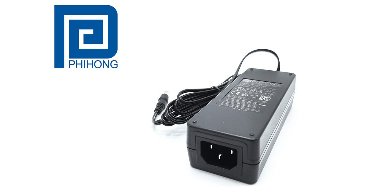 Phihong’s New AA65U Series Desktop Adapters Available in Single Output Voltages of 12V, 18V, 19V, 24V, 48V, and 54V
