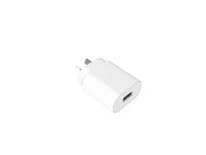Australia USB A Adapter - 2.75W - White