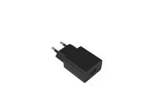 EU USB A Wall Adapter - 10W - Black - 5 Charging Methods
