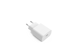 15W USB C Adapter Europe - White
