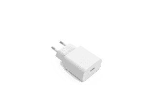 EU USB C Adapter - 15W 5V - White