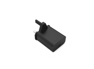 15W USB-C Charger UK - Black