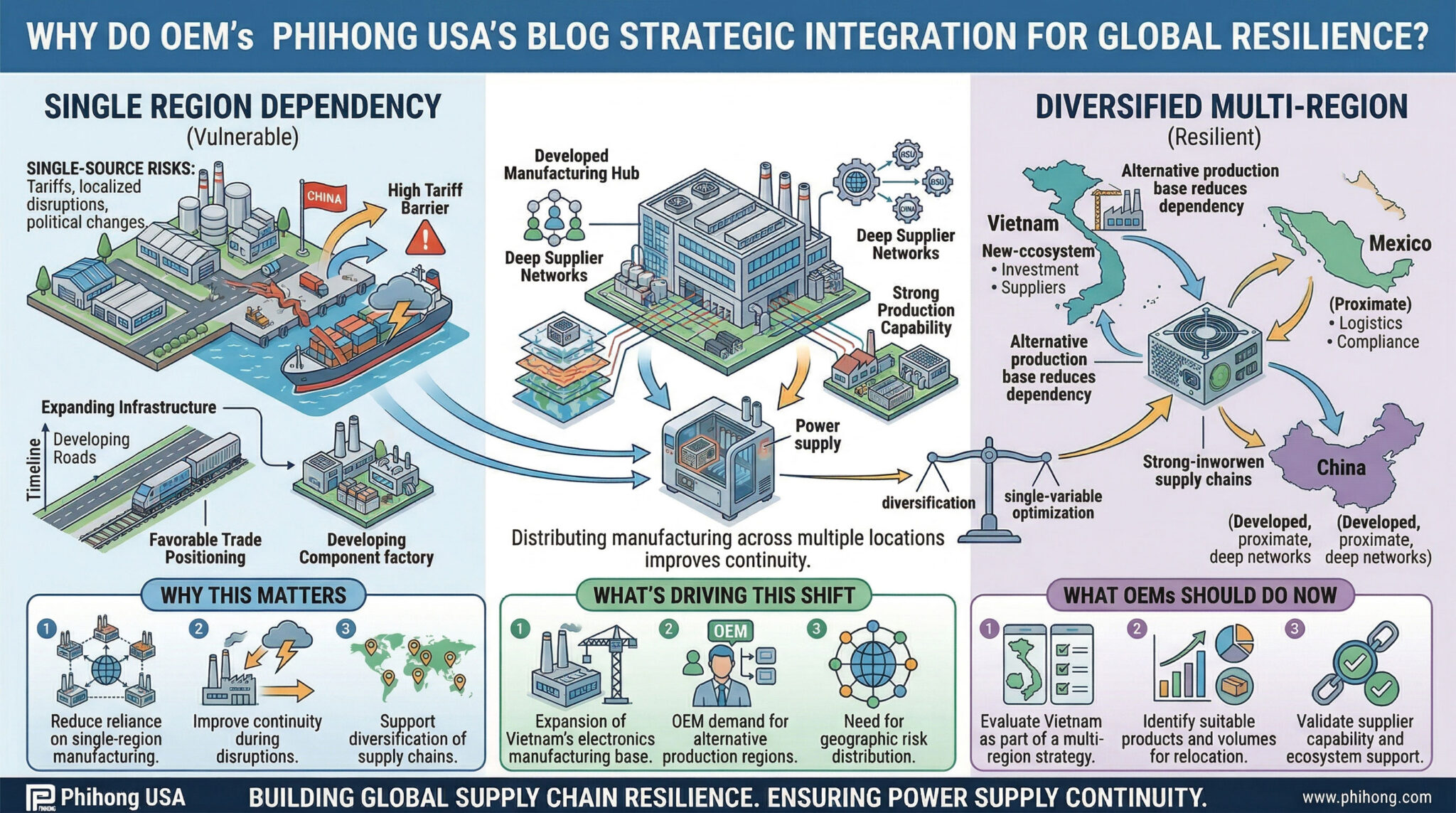 Power Supply Resilience Through Vietnam Manufacturing