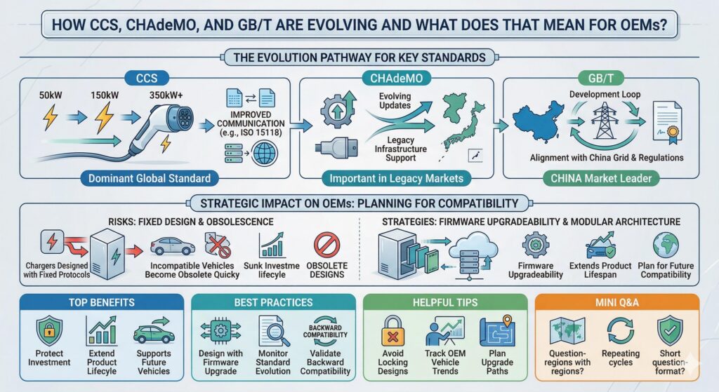 How Phihong Supports CCS, CHAdeMO, and GB/T DC Fast Charging Deployments