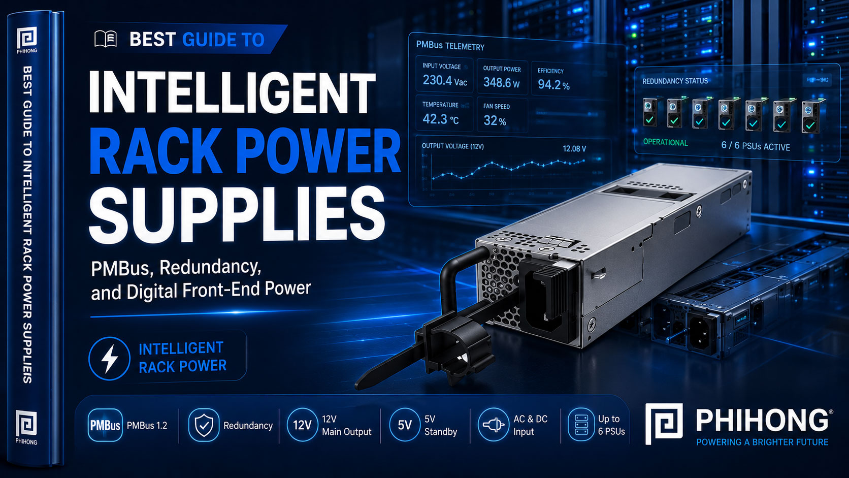 Best Guide to Intelligent Rack Power Supplies: PMBus, Redundancy, and Digital Front-End Power