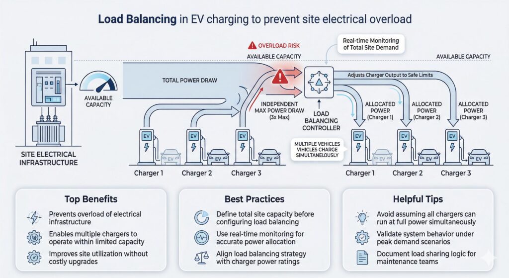What Is Load Balancing in EV Charging and How Does It Work