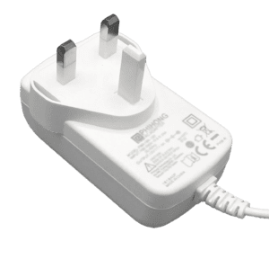 Medical Charger UK - 18W 12V - Medical Grade Wall Adapter