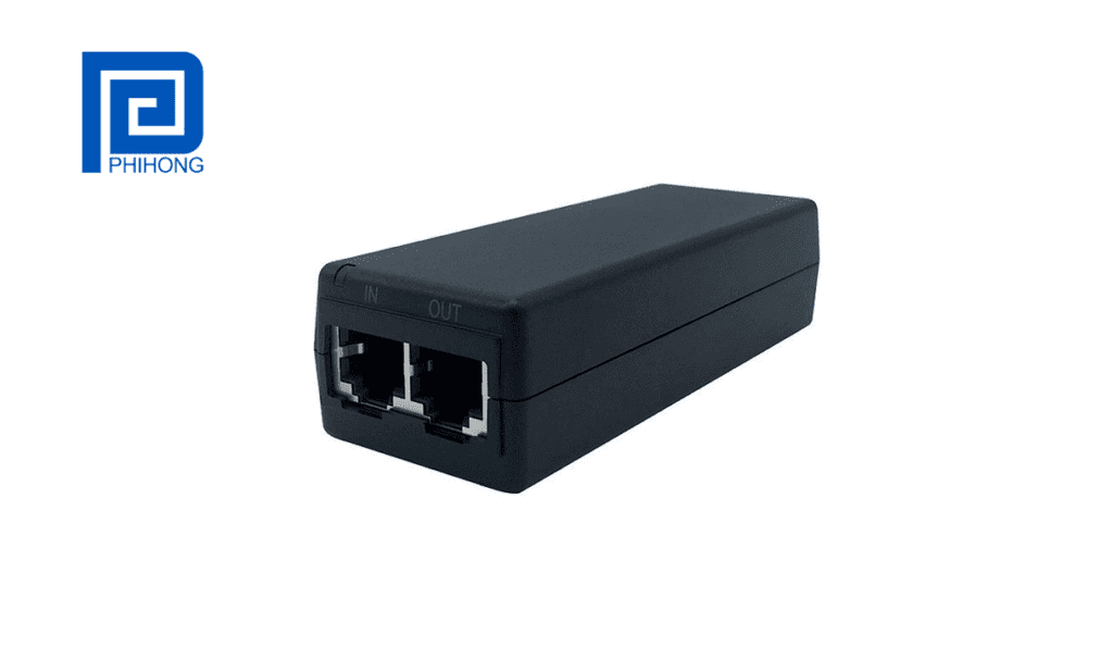 Phihong’s POE15M-AFE-R Power-over-Ethernet Injector Supports 2.5 Gigabit Data Speeds