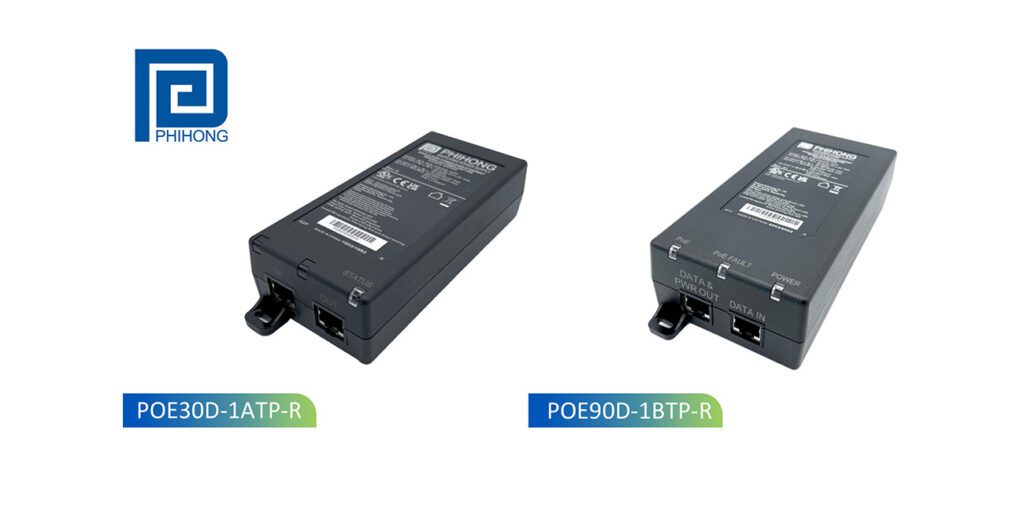 Phihong Introduces Versatile Off-Grid Power-over-Ethernet Injectors for OEMs