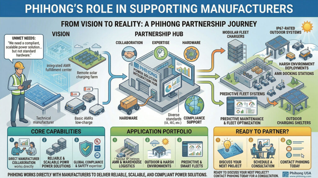 Phihong’s Role in Supporting Manufacturers