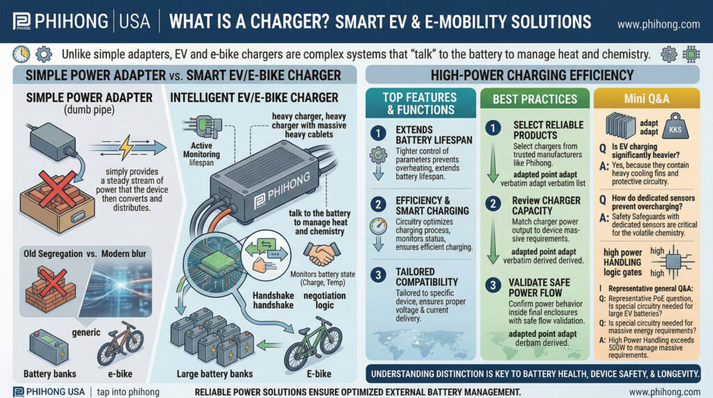 Smart Battery Chargers for Electric Vehicles and E-Mobility
