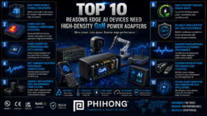 Top 10 reasons for GaN power adapters