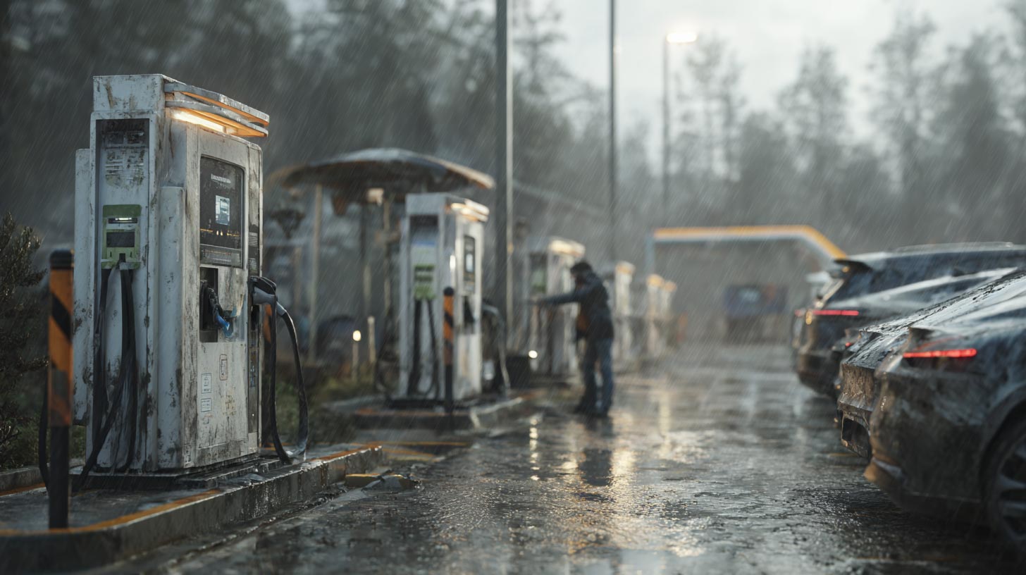 What Do IP55, NEMA 3R, and IK Ratings Mean for Outdoor DC Fast Chargers?